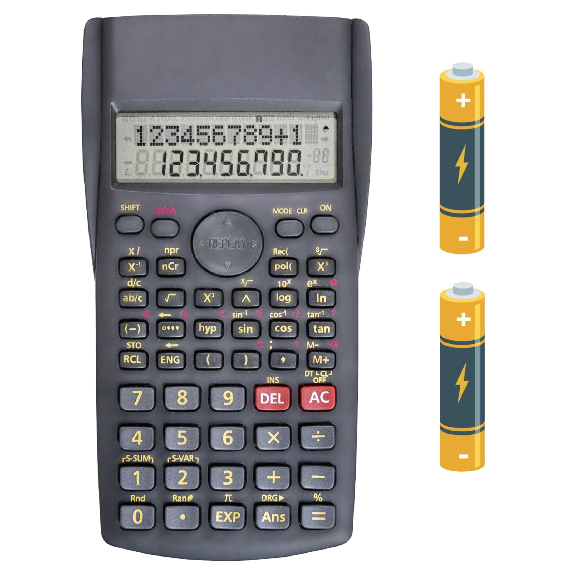 YEBMoo Scientific Calculator 2 Line Multifunction for School Engineering Accounting (Scientific Calculator）