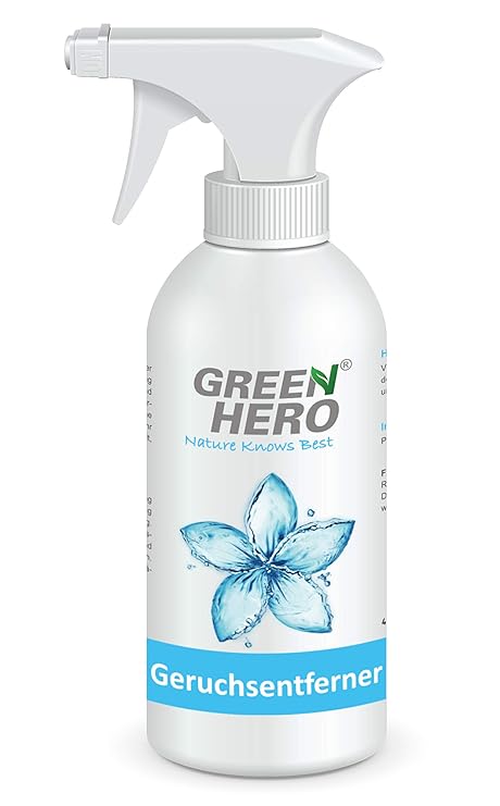 Green Hero Spray Antiodore Per Tessuti Scarpe E Altro Contrasta Gli Odori 500 Ml Neutralizza Gli Odori Come Sudore Urina Vomito E Altro