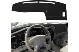 Fcovergurus Dash Cover Mat Custom Fit for Toyota Tacoma 1998 1999 2000 2001 2002 2003 2004, Dashboard Cover Pad Carpet Protector (Black) F83