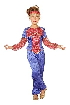 Panelize Haremsdame Bauchtänzerin orientalisches Kostüm für Kinder 104 bis 164 (104)
