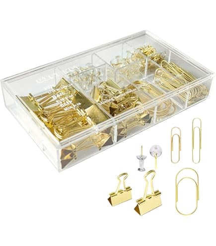 Binder Clips Medium 144 Pack Mini Binder Clips - 0.6 Inch Black Metal Paper Clamps For Office Organization Amazon Prime Usa