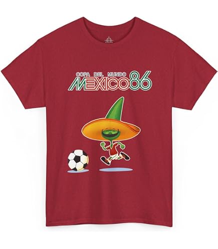 Amazon.com: More T Vicar Men's Mexico 86 Vintage - Football World