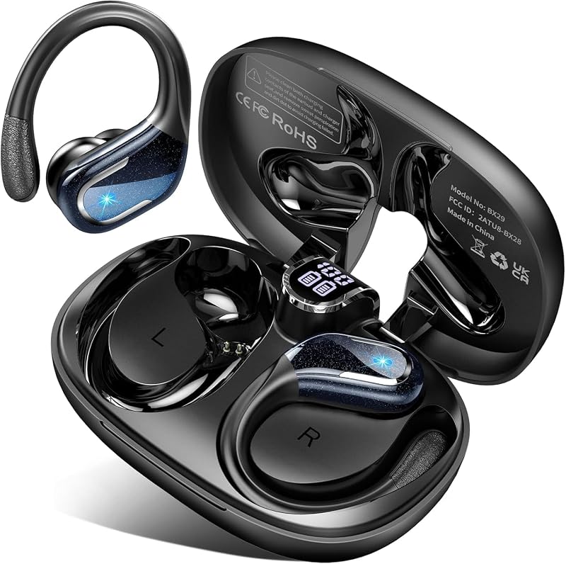 Cuffie Bluetooth 5.4 Sport, Auricolari Bluetooth 75 Ore HiFi Stereo — foto 1 di 7