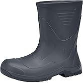 Shoes for Crews Unisex Soft Toe Slip-Resistant Work Boots - EH-Rated, Non-Slip Safety Boots for Men & Women - Ideal for Tradesmen, Foremen & Job site Crews - Bullfrog II