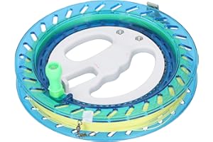 Kite Line Winding Reel, Kite Reel with 200 Meter Line, Exquisite Lightweight 656.2ft ABS 18cm for Kites Kite Lovers