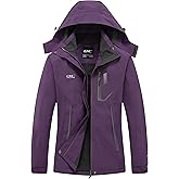 Diamond Candy Women's Waterproof Rain Jacket with Hood Lightweight Outdoors Raincoat