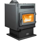 Ashley Hearth AP5617-W 2200 Sq. Ft. Pellet Stove with 90 Lb. Hopper | Freight Shipping Required