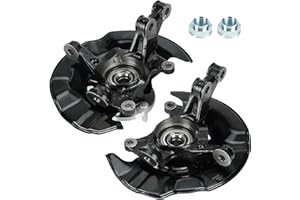 TADAMARK Front Steering Knuckles & Wheel Bearing Hub Assembly Fit for Toyota Corolla 1.8L 2.4L 2009-2013 for Matrix 1.8L 2009-2013 09 10 11 12 13 Replace for 698-381 698-380 698381 698380 Left & Right Side