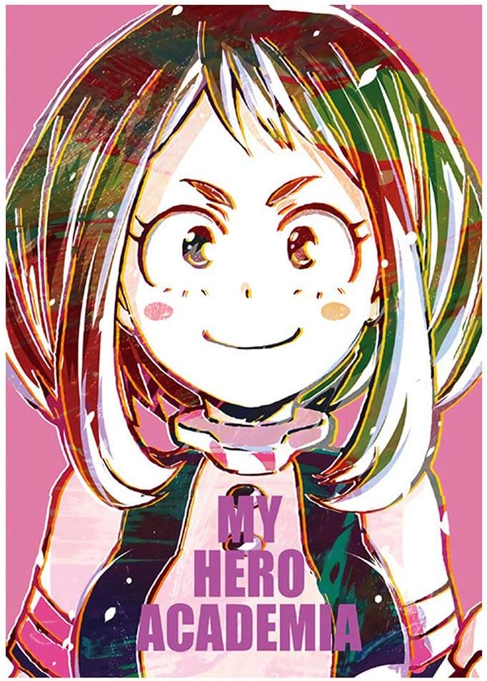 Asui Tsuyu 20 X 30cm Sgot Poster My Hero Academia Decoration De La Chambre Anime Party Bar Sous Le Theme De La Fete Boku No Hero Academia Paper Bazis Az