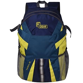 F Gear Britain 21 Ltrs Blue Casual Backpack (2607)