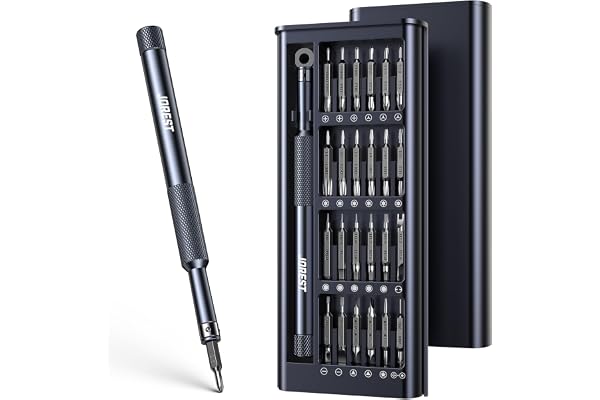 JOREST 50-in-1 Precision Screwdriver Set, Mini Repair Tool Kit with Torx for MacBook, Computer, Laptop, iPhone, PS5, Xbox, Sw