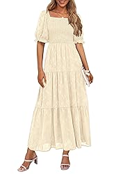 PRETTYGARDEN Women's 2025 Summer Casual Midi