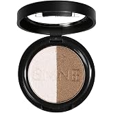 IS'MINE Single Duo Shimmer Brown Eyeshadow, Dual Color, White | Longwear, Eye Makeup for Day &amp; Night