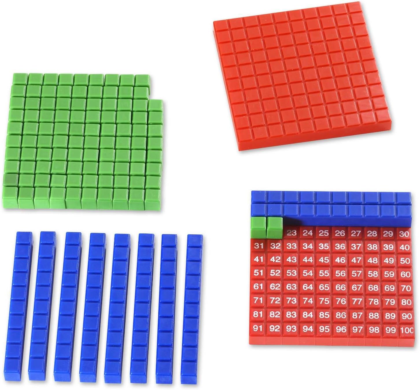 Hundertertafel In Montessori Farben Freiarbeitsmaterial Im