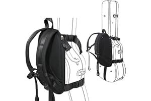 BAGGEX STORE NIANWUDU Guitar Hard Case Backpack Carrying System (Black)