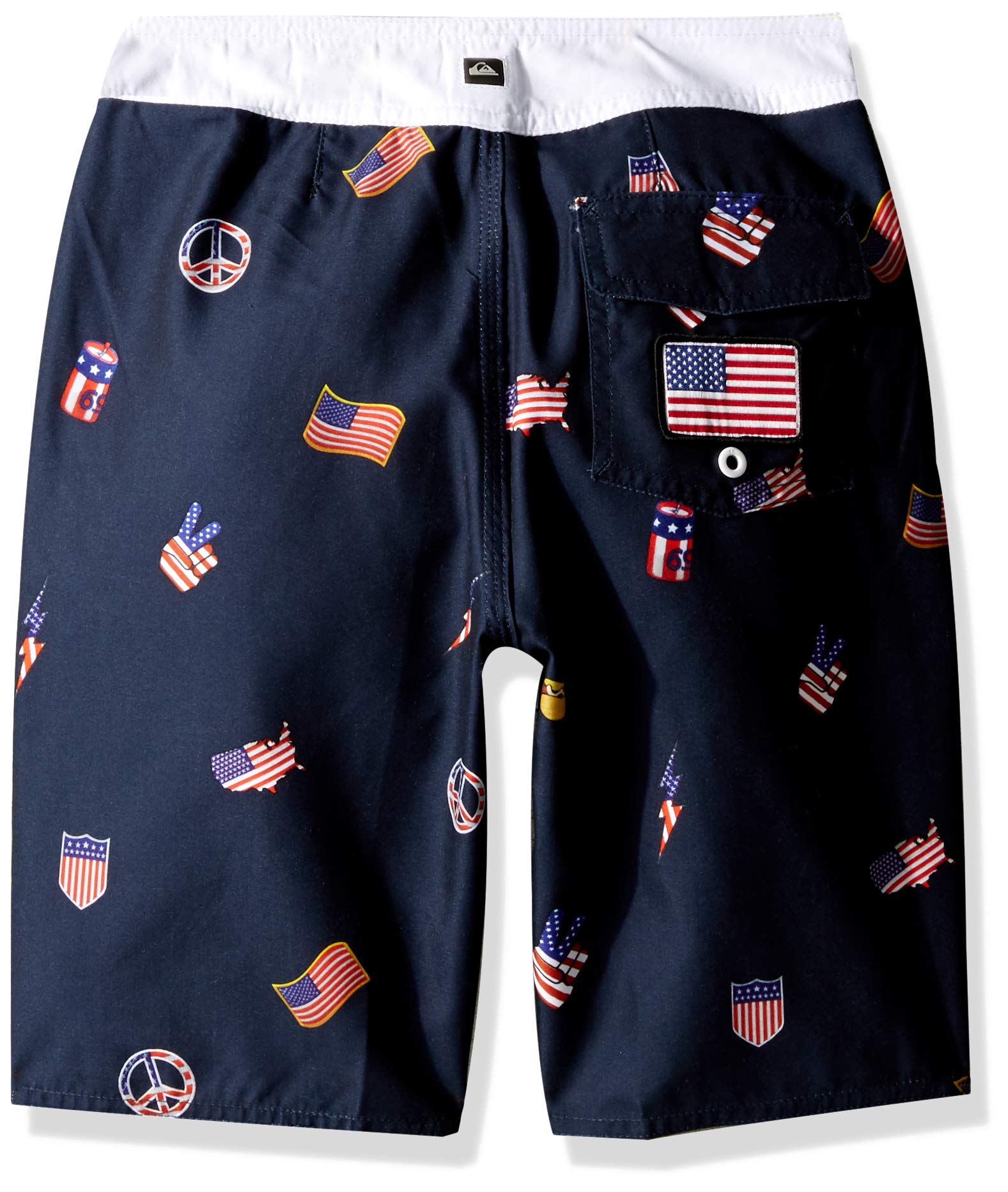Quiksilver Boys' Big Everyday Hot Dog Youth 18 Boardshort Swim Trunk