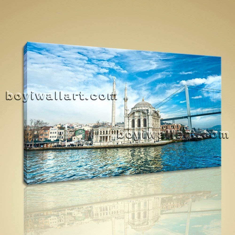 Amazon.com: Large Turkey Istanbul Landmarks Picture Wall Art Bedroom