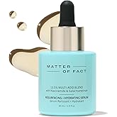MATTER OF FACT Resurfacing + Hydrating Serum, Multi-Acid Blend with Niacinamide for Deep Hydration, Refined Texture and Clarity, 30mL / 1.0 Fl Oz