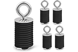 Frokom ATV Anchors,Tie Down Anchors Compatible with Polaris RZR 900 1000 XP Turbo Sportsman 450 570 850 ACE 500 570 EPS 900 XC -DO NOT FIT Ranger and General(Set of 5) Black