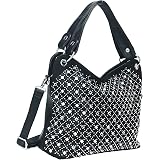 ZZFAB Glamorous Star Light Rhinestones Crossbody Bag - Bling Hobo Purse, Silver Hardware, 10x8.5x3.75 Inches - View #7