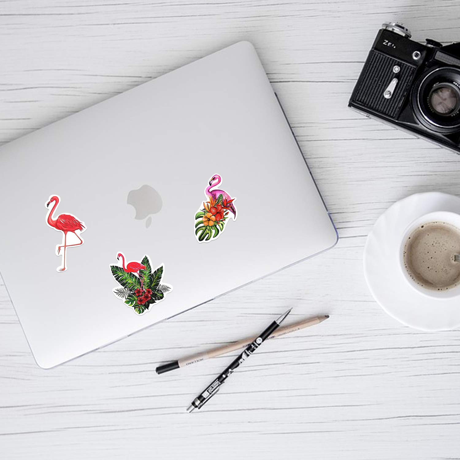 Mizzuco 20 Pieces Vinyl Stickers Waterproof Graffiti Stickers for Teens Girls Laptop Bumper Helmet Ipad Car Luggage Water Bottle (HL129)