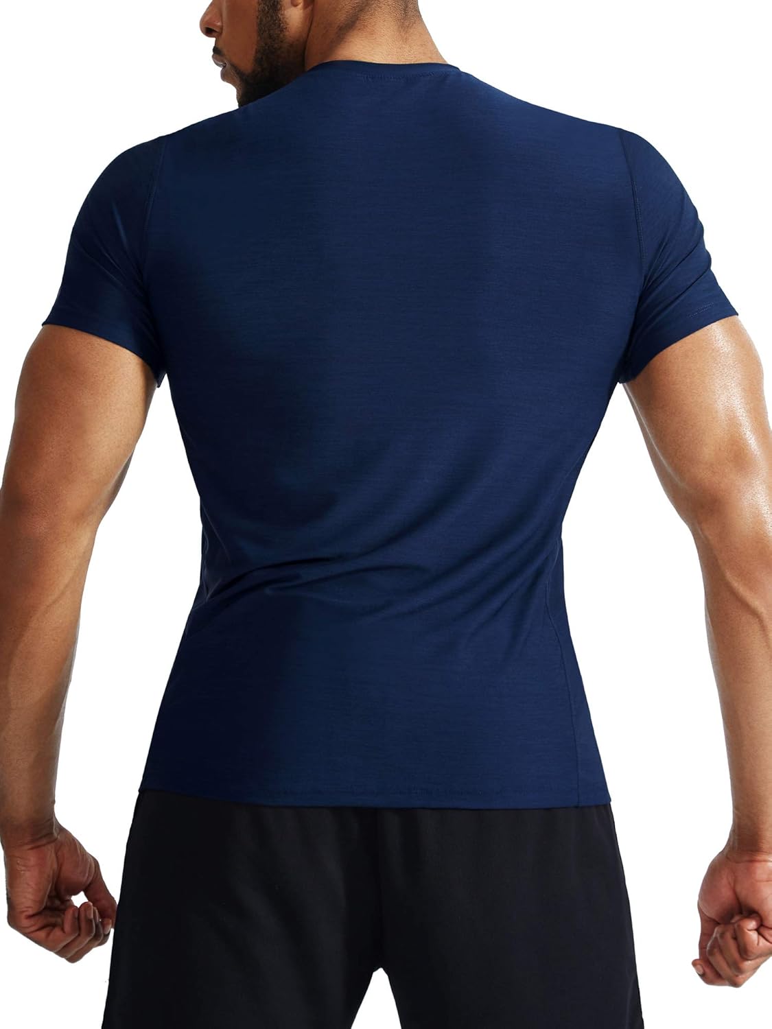 Neleus Men's Dry Fit Performance Running Athletic Shirt: Clothing
