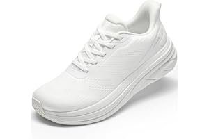 AIRHAS Womens Easy On Walking Shoes Lace Up Comfortable Tennis Shoes with Anatomic Toe Box for Women Breathable Running Sneakers