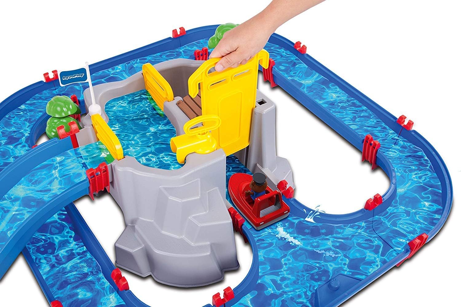 aquaplay mountain lake playset