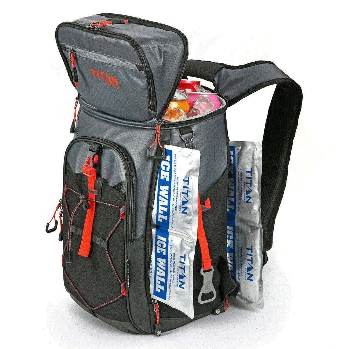 California Innovations Titan Backpack Cooler 24 Can Cool Bag + 2x Ice