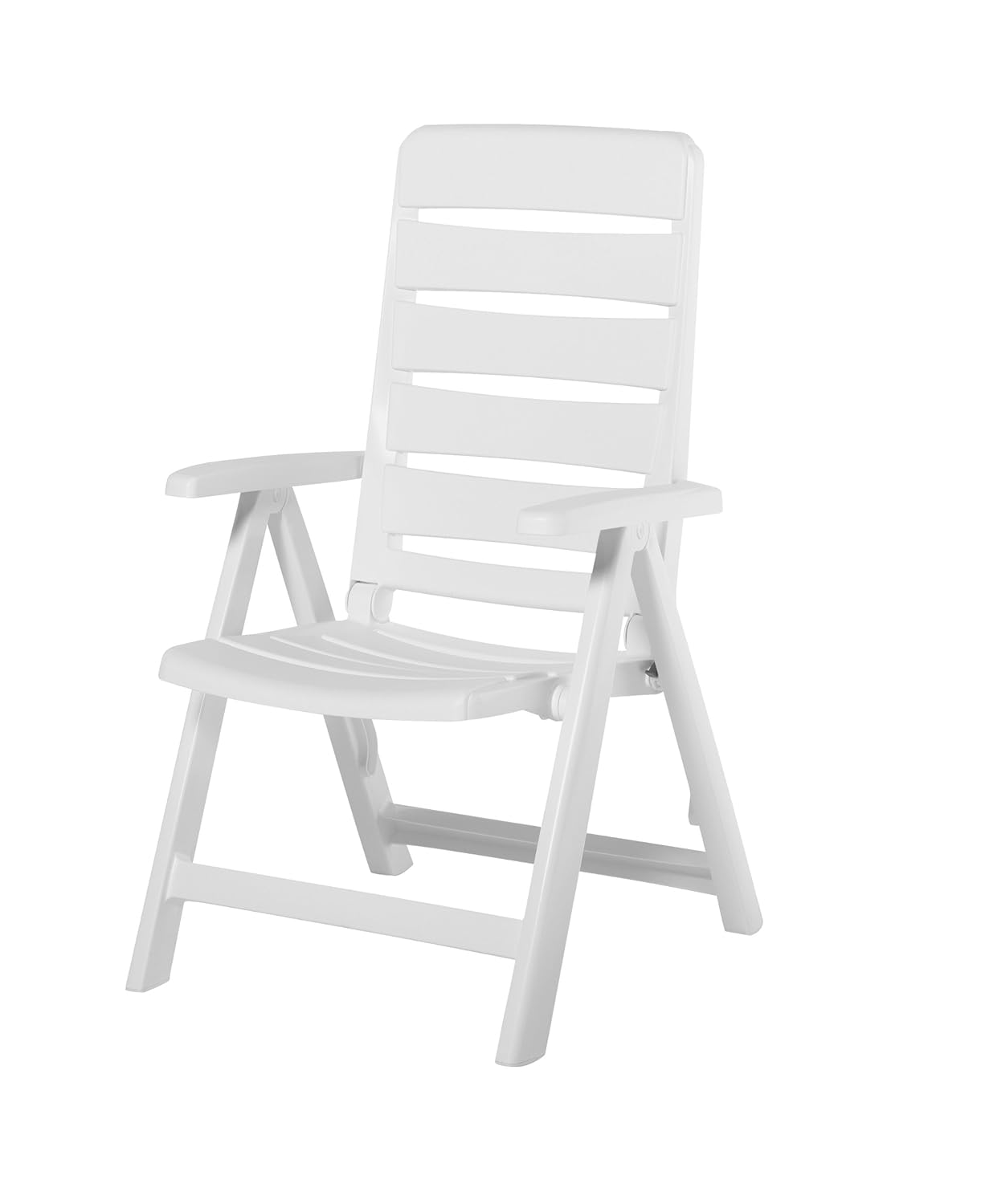 Kettler Nizza Folding Chair Plastic Frame Matte Surface White Amazon