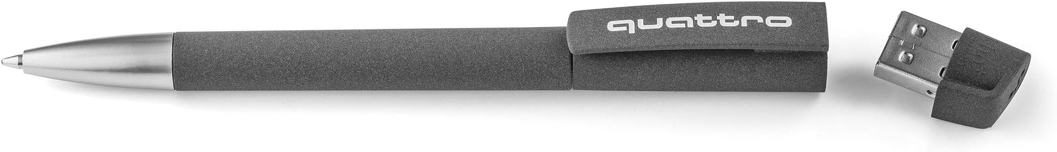 Audi collection 3221500600 Grey Audi Quattro USB Ballpoint Pen