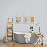 Johnstone's Bathroom Paint Frosted Silver Mid Sheen 2.5L Stain Blocker view 4