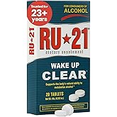 RU-21 The Supplement for When You Want to Drink & Go to Work The Next Morning | Feel Better After Celebrating & Support Your Liver | Trusted for 23+ Years | Made in USA (20 Pills, 10 Servings)