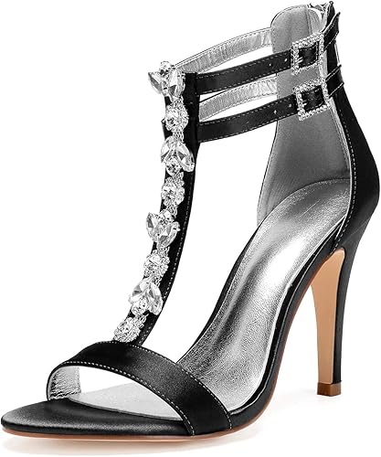 platform satin heels