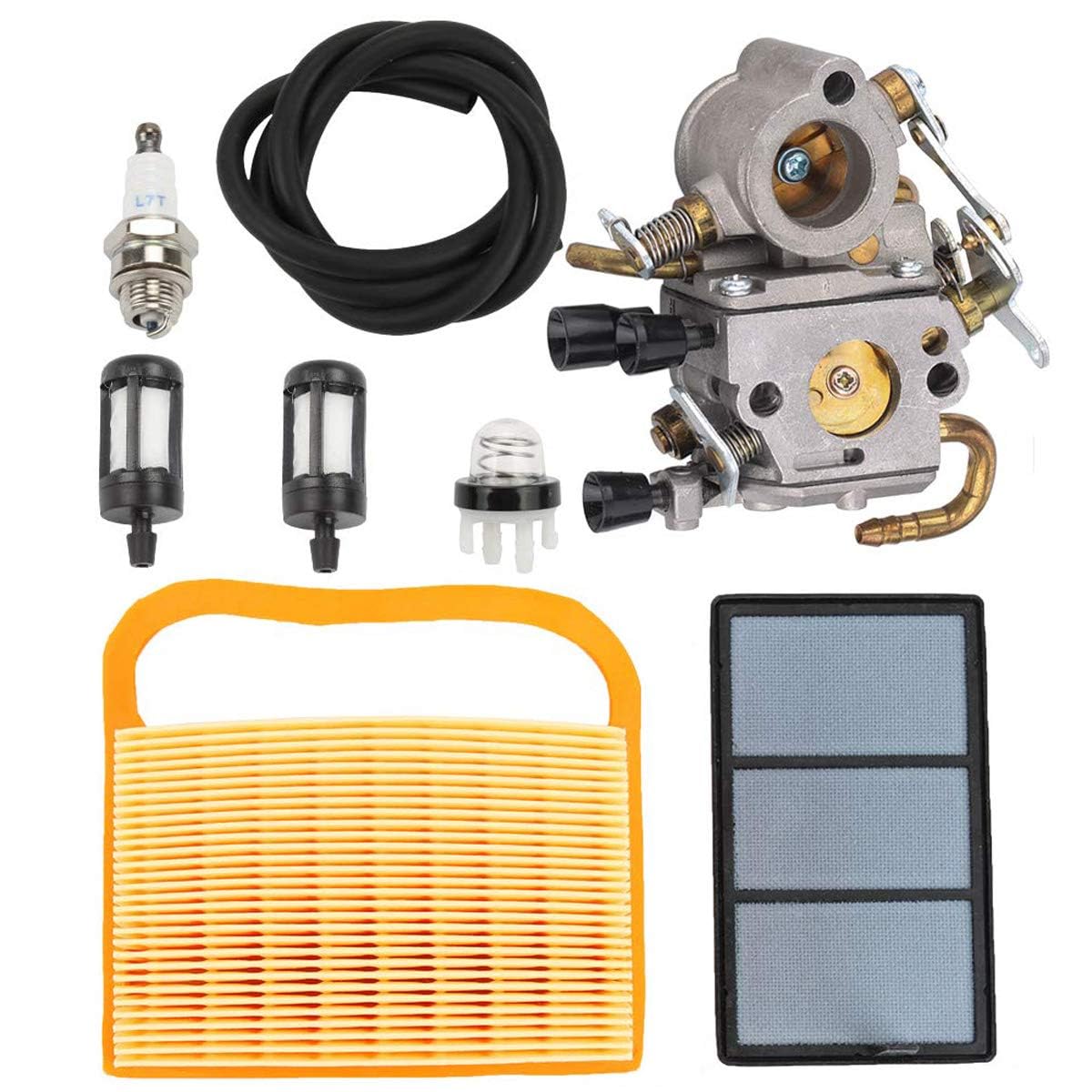 Hippotech Carburetor with Air Filter and Repair Kit for Stihl TS410 TS420 Cut-Off Saw