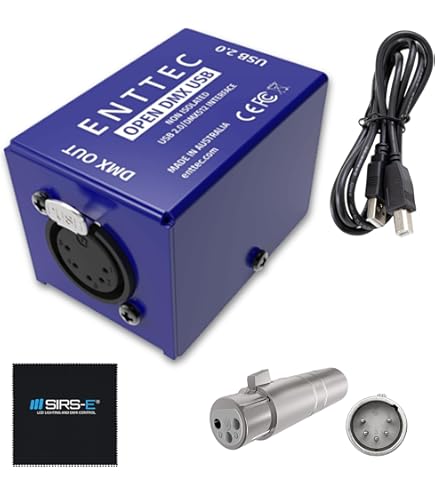 Amazon.com: Enttec Open DMX USB 70303 Lighting Interface - Open