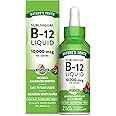Nature's Truth B12 Sublingual Liquid Drops | 10,000 mcg | 2 oz | Fast Acting | Vegan, Non-GMO & Gluten Free