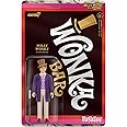 Super7 Willy Wonka and The Chocolate Factory Willy Wonka - 3.75" Willy Wonka Action Figure with Accessory Classic Movie Collectibles