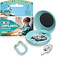 Kids Ear Plugs (6-12 yrs), Travel Earplugs for Flying, Ear-Pressure Relief & Prevent Ear-Pain, Toddler Ear Protection for Airplane, Loud Events, Focus, Study, Noise Sensitivity, 25 dB Noise Reducing