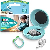 Ear Plugs for Kids (6-12 yrs), Airplane Ear Pressure Relief & Prevent Ear-Pain for Children Adult with Small EarCanal, Comfor