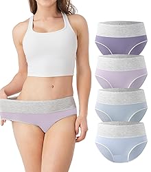 DAVID ARCHY Bamboo Rayon Women's Briefs High