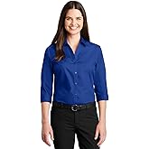 Port Authority Women's Slub Chambray Button-Down Shirt