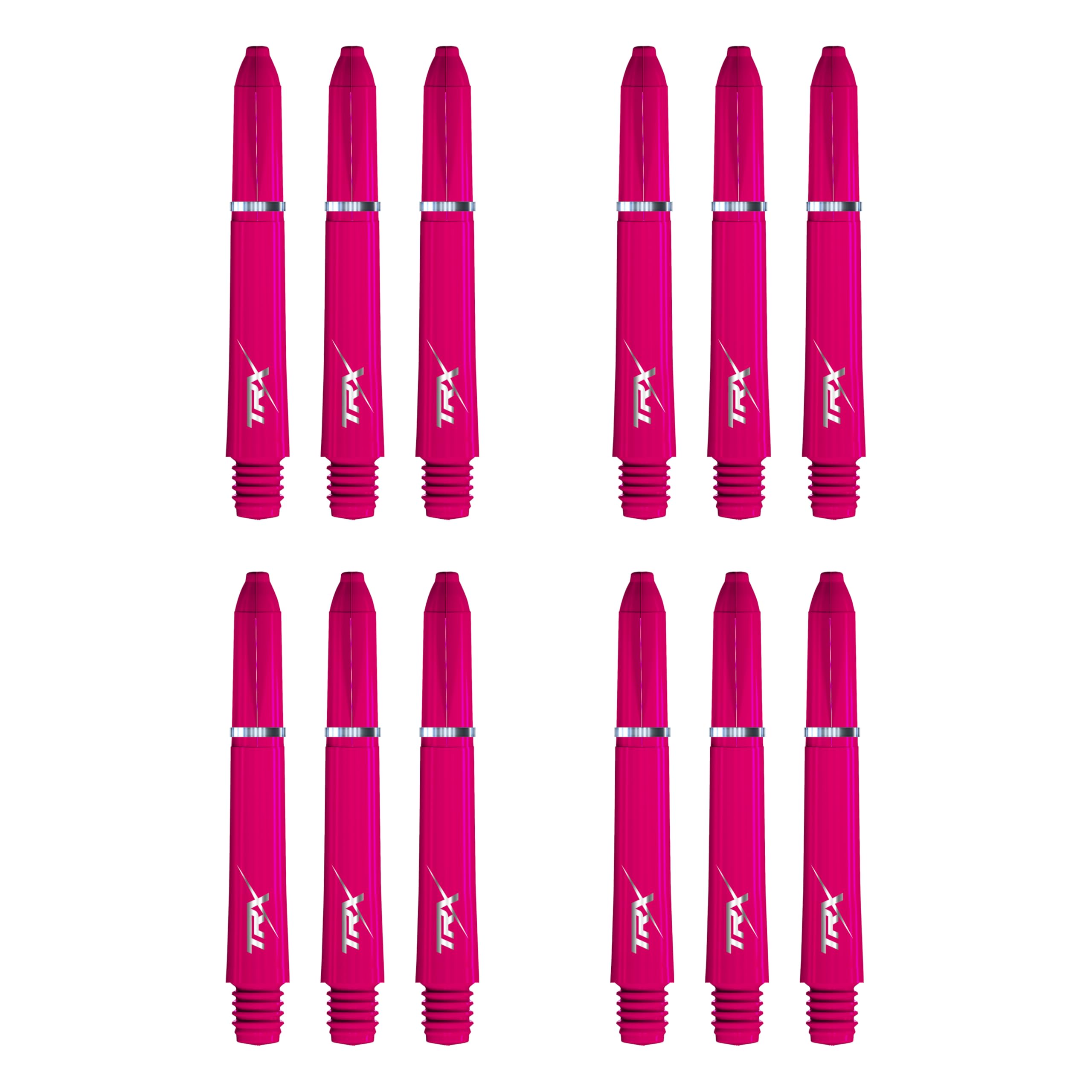 RED DRAGON TRX Short Pink Stems - 4 sets per pack (12 stems in total)