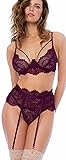 Mapale 8866 Three Piece Set, Wine, L/XL