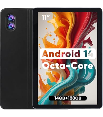 Amazon.com: Android Tablet 11 inch 14(6+8)GB RAM 128GB ROM Octa