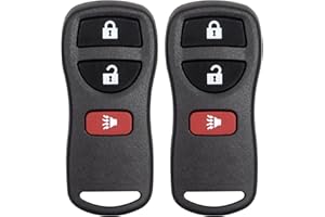JUGMEW Key Fob Keyless Entry Remote Control Compatible with Nissan Armada/Frontier/Murano/Pathfinder/Quest/Sentra/Titan/Versa/Xterra丨Infiniti qx4/fx35/fx45 Car Key Replacement for KBRASTU15 CWTWB1U733