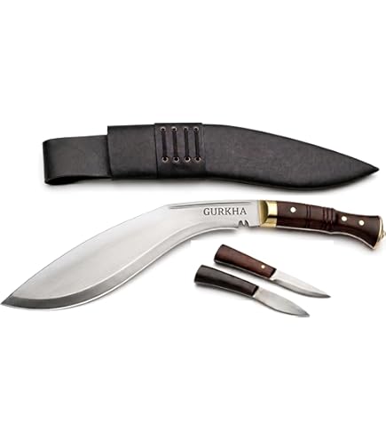 Amazon.com : QT Shopping Gurkha Service No 1 Kukri Knife 10 IN