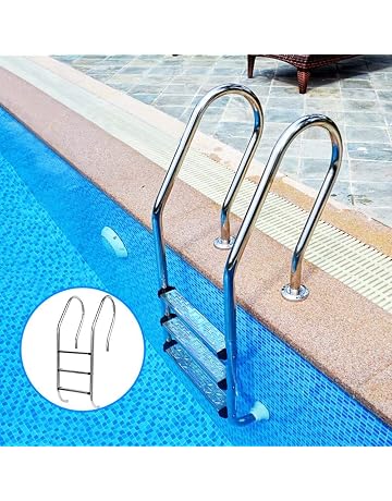 Amazon.es: Escaleras para piscinas: Jardín