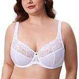DELIMIRA Women's Plus Size Full Coverage Underwire