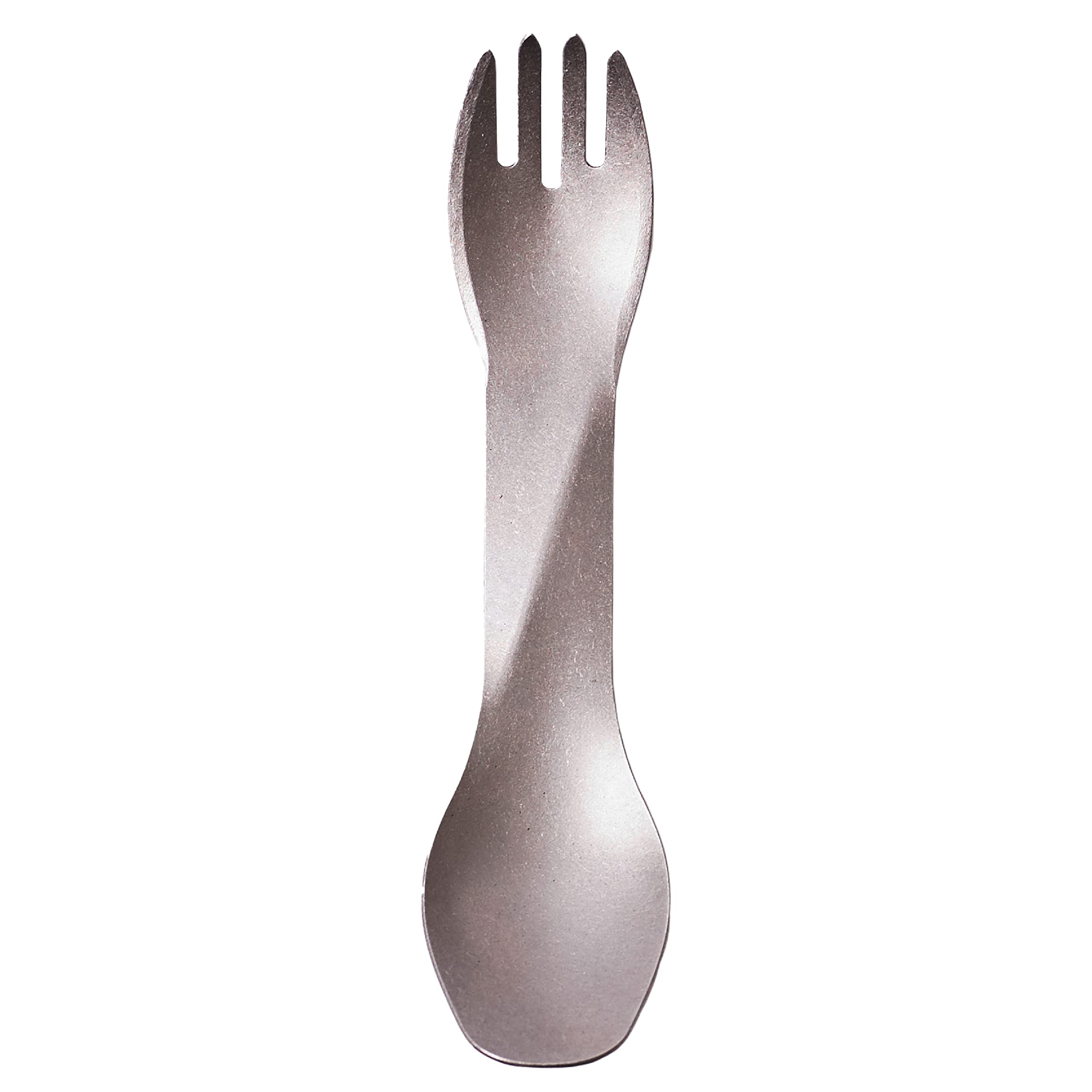 humangear Unisex's Gobites Ti-uno Travel Camping Spork, Titanium, One Size, HG0440